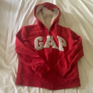 Red Gap Kids Zip Up Hoodie for Girls!